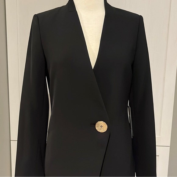 NWT Donna Karen black blazer size 4 - Picture 3 of 4